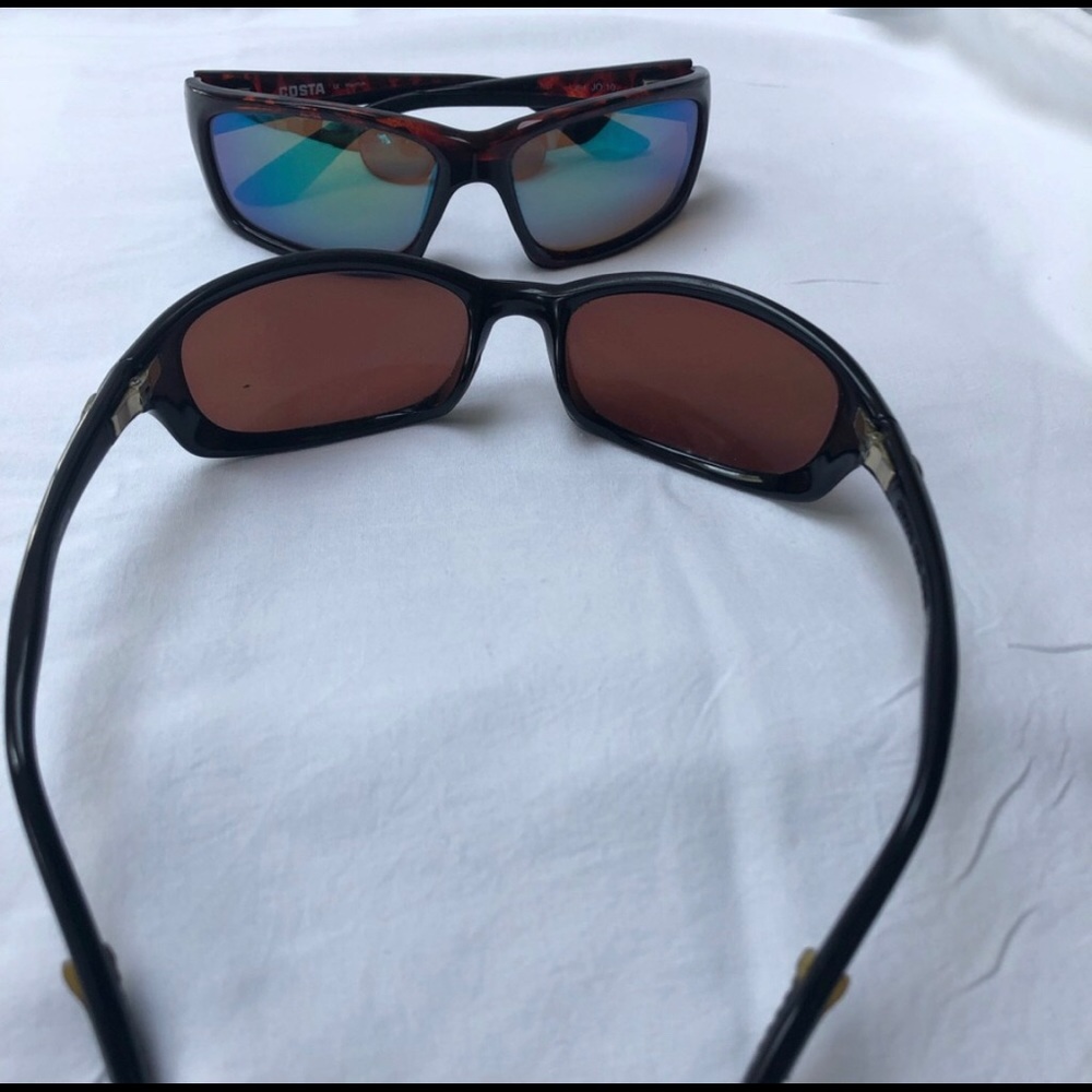 2 pairs of Costa Del Mar sunglasses Jose Harpoon